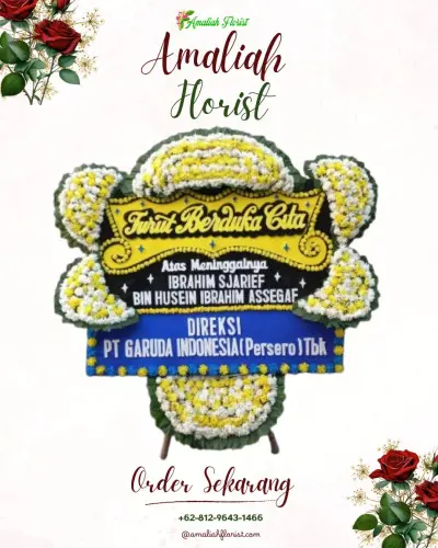Papan Bunga Duka di Sendangguwo